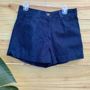 Authentic Vintage 80s Denim Shorts NWOT